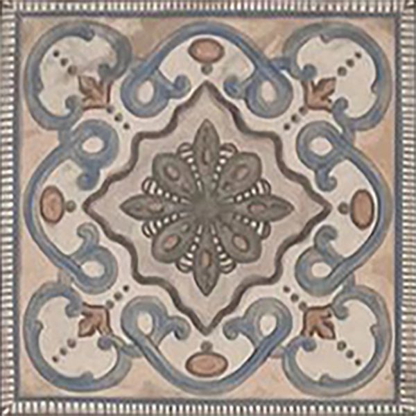 Camila Scrollwork Square Porcelain Tile on Sale - Image 2