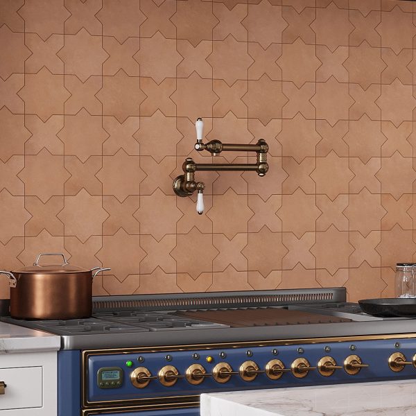 Carmel Terracotta Porcelain Cross Tile For Cheap