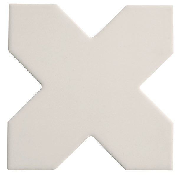Carmel Light Gray Porcelain Cross Tile Online