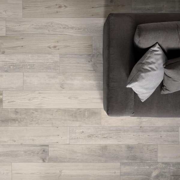 Gems Bianco White Wood Look Porcelain Tile For Cheap