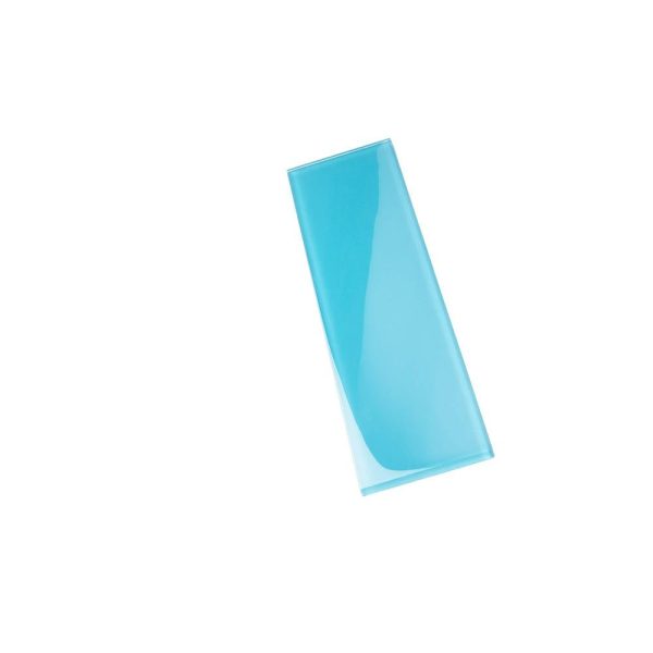 Glacier Laguna Blue 4X16 Polished Glass Tile Cheap - Image 5