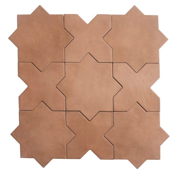 Carmel Terracotta Porcelain Cross Tile For Cheap - Image 3