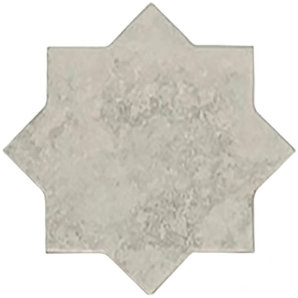 Camila Stone Gray Star Porcelain Tile Sample Sale