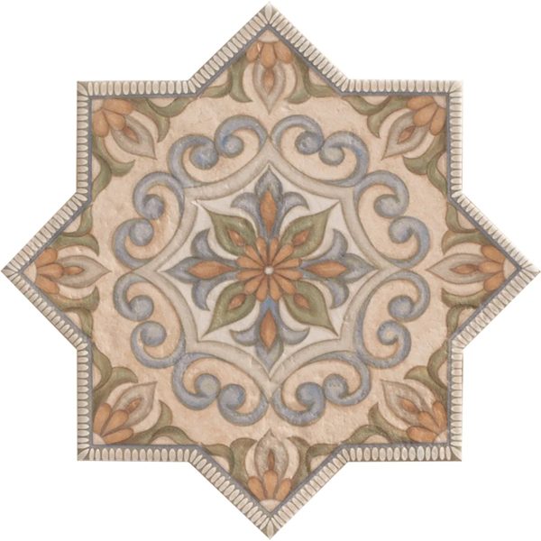 Camila Decorative Star 3 Porcelain Tile Sample Online